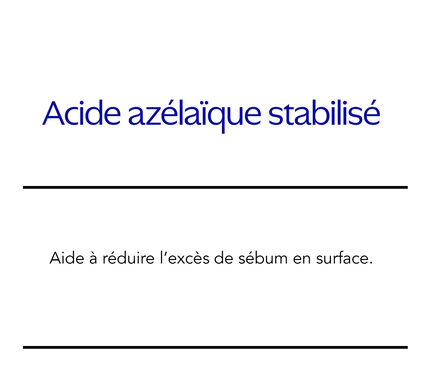 Acide azélaïque stabilisé