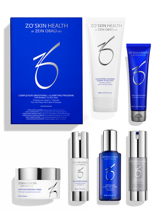 ZO Skin Health Complexion Smoothing + Clarifying Program Front View image number 1