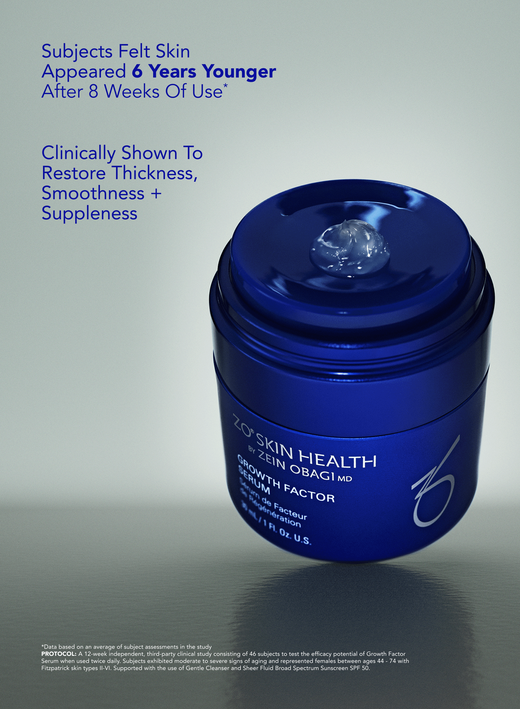 ZO Skin Health Growh Factor Serum Angled View image number 2