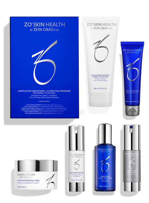 ZO Skin Health Complexion Smoothing + Clarifying Program Front View image number 1